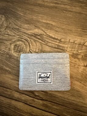 Herschel Supply Company Light Gray Wallet (Like New)